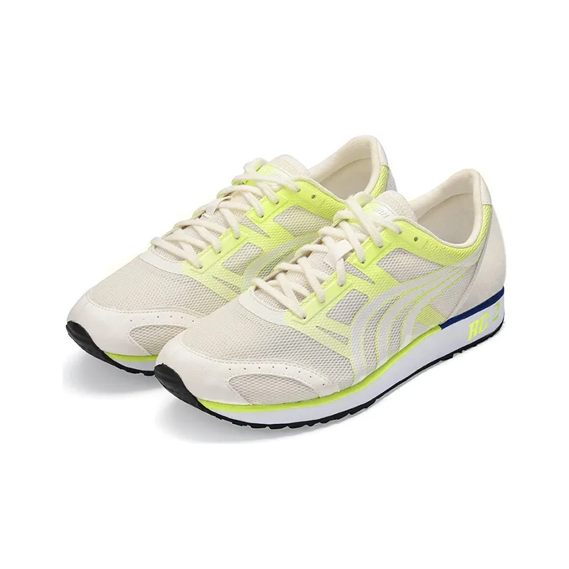 DO WIN Cushioned Slip Resistant Abrasion Resistant Breathable Low Top Marathon Running Shoes Unisex White-3