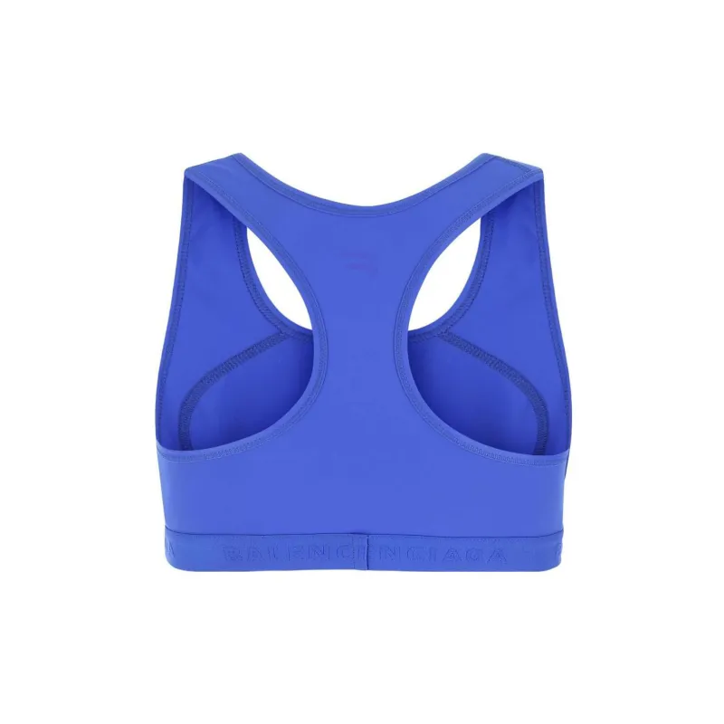 Balenciaga Athletic Sports Bra 'Electric Blue'-1