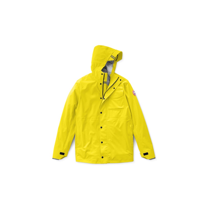 Canada Goose Nanaimo Series Windbreaker Jackets Men Armrest Yellow POIZON