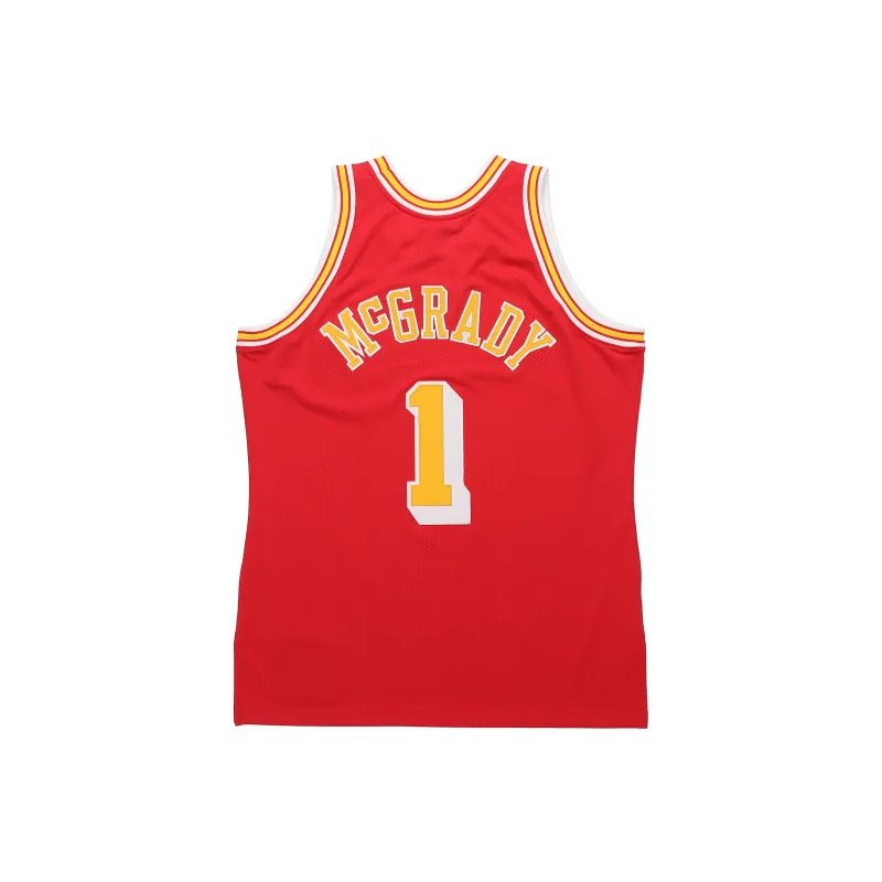 Mitchell & Ness Basketball Jersey Men's Red-1