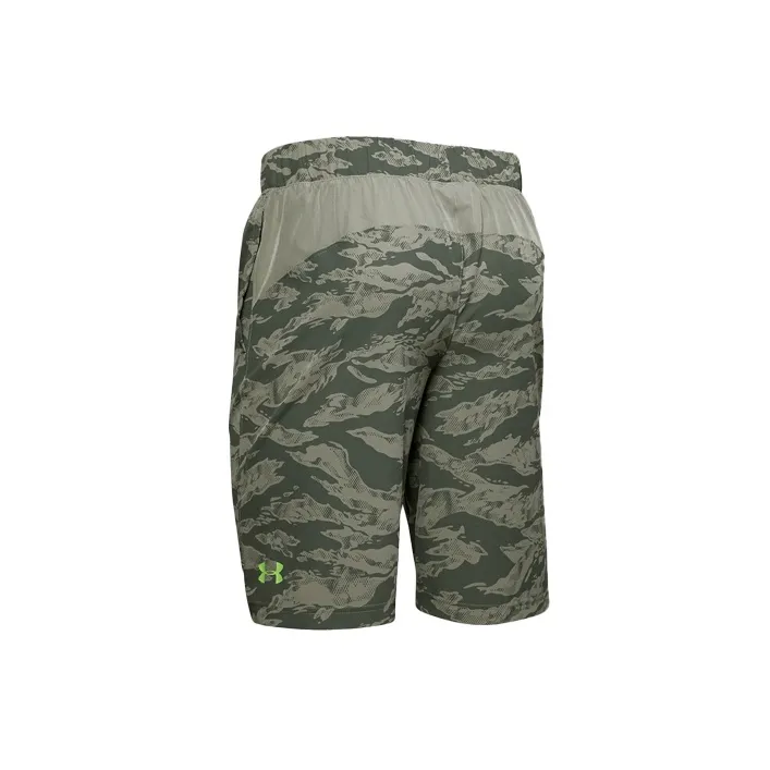 Under Armour Baselin Casual Shorts Men Green-1