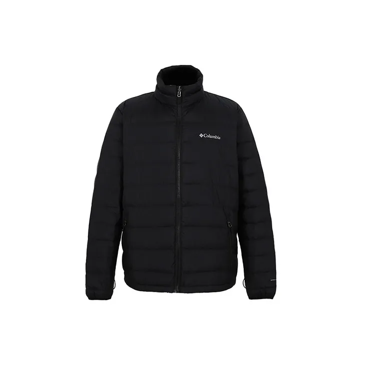 Columbia Omni Heat Waterproof And Windproof To Keep Warm Windbreaker Jacket Men's Blue-2