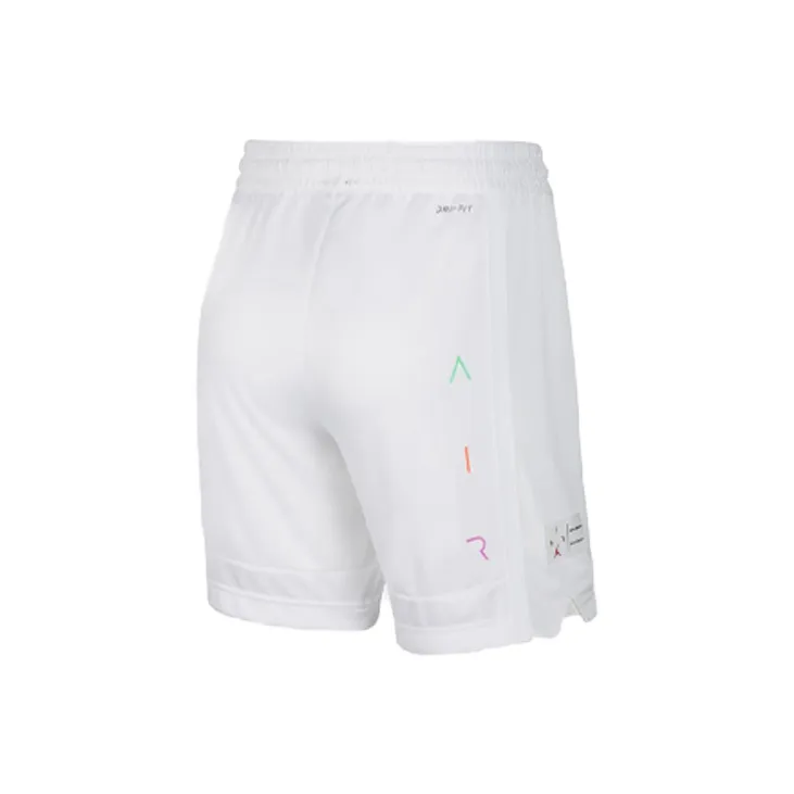 Jordan Basketball Shorts Men's White-1