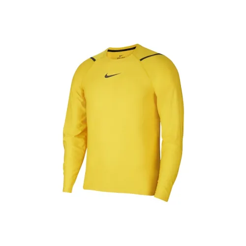 Nike Fitness Clothing Men Dark Sulfur Yellow