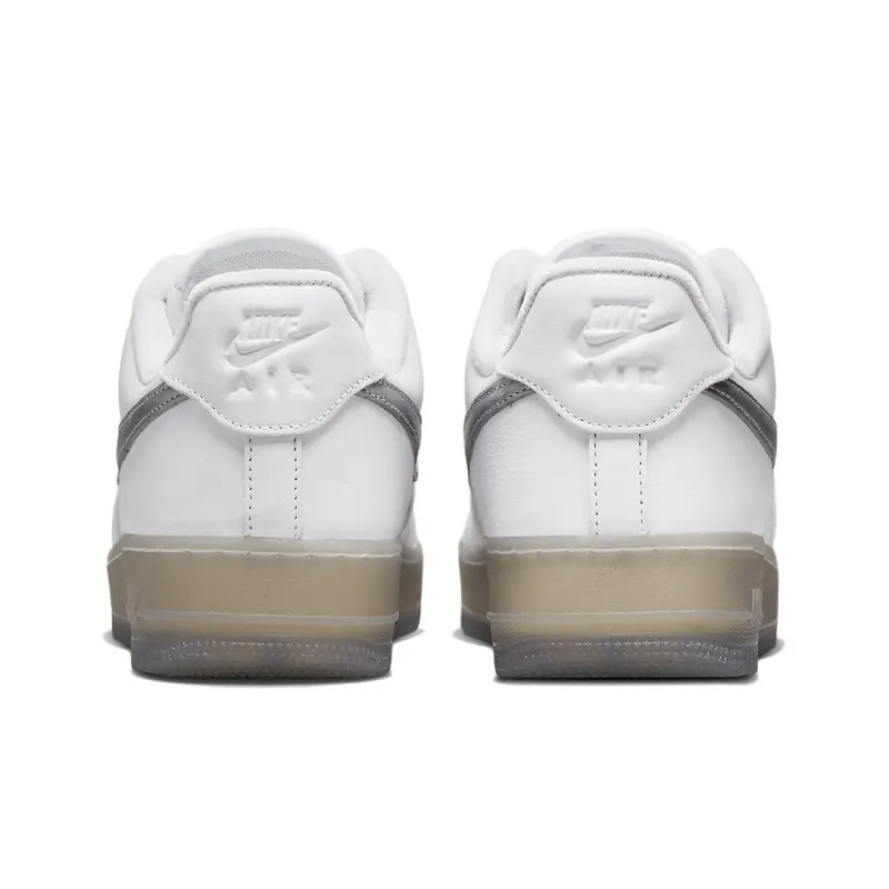 Nike Air Force 1 Low '07 Prm White Metallic Silver-4