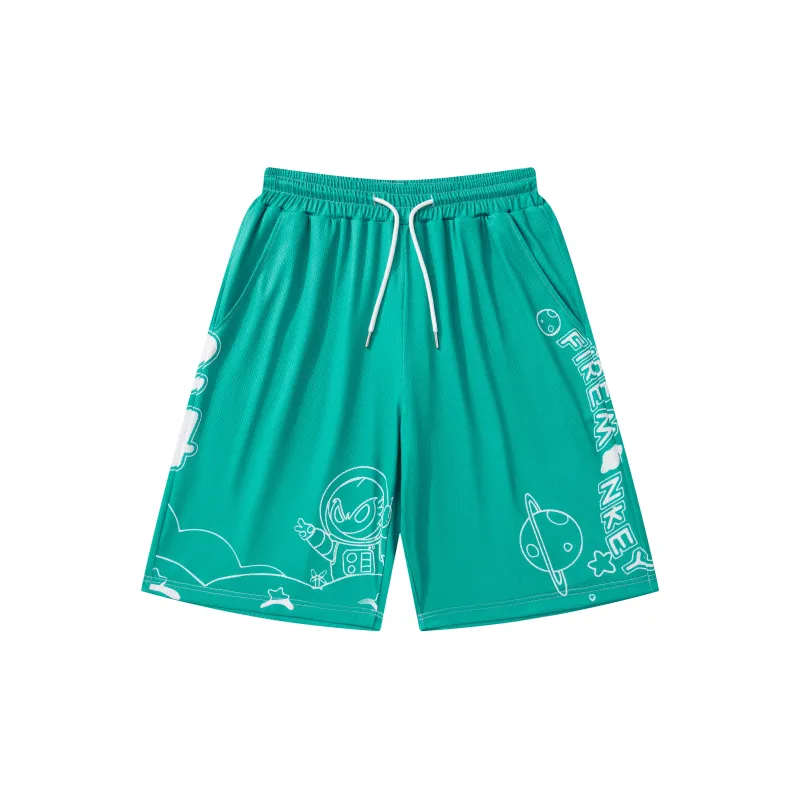 FireMonkey Basketball Shorts Unisex-10
