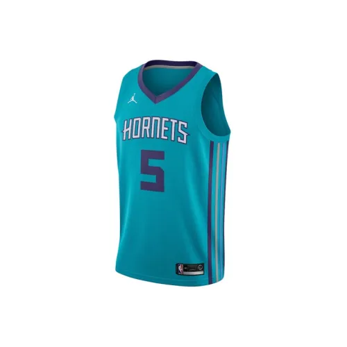 Jordan Basketball Jerseys Men Blue/Green