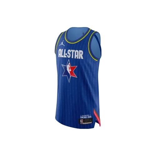 Nike X NBA Basketball Jerseys Men Blue