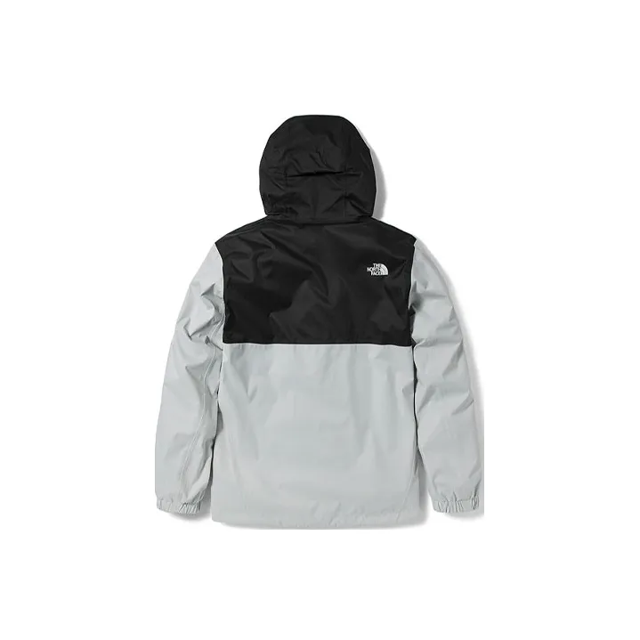 THE NORTH FACE City Outdoor Collection Water Resistant Windproof Breathable Windbreaker Jacket Men's Black Gray-1