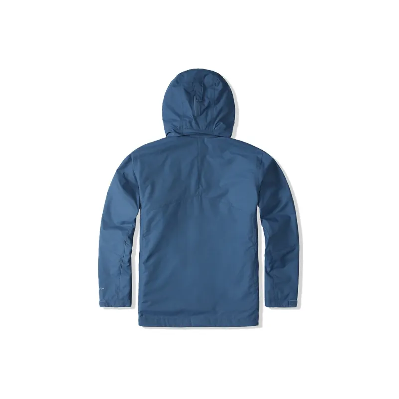 Columbia City Outdoor Collection Waterproof, Windproof, Abrasion Resistant, Thermal Windbreaker Jacket Men's Blue-1