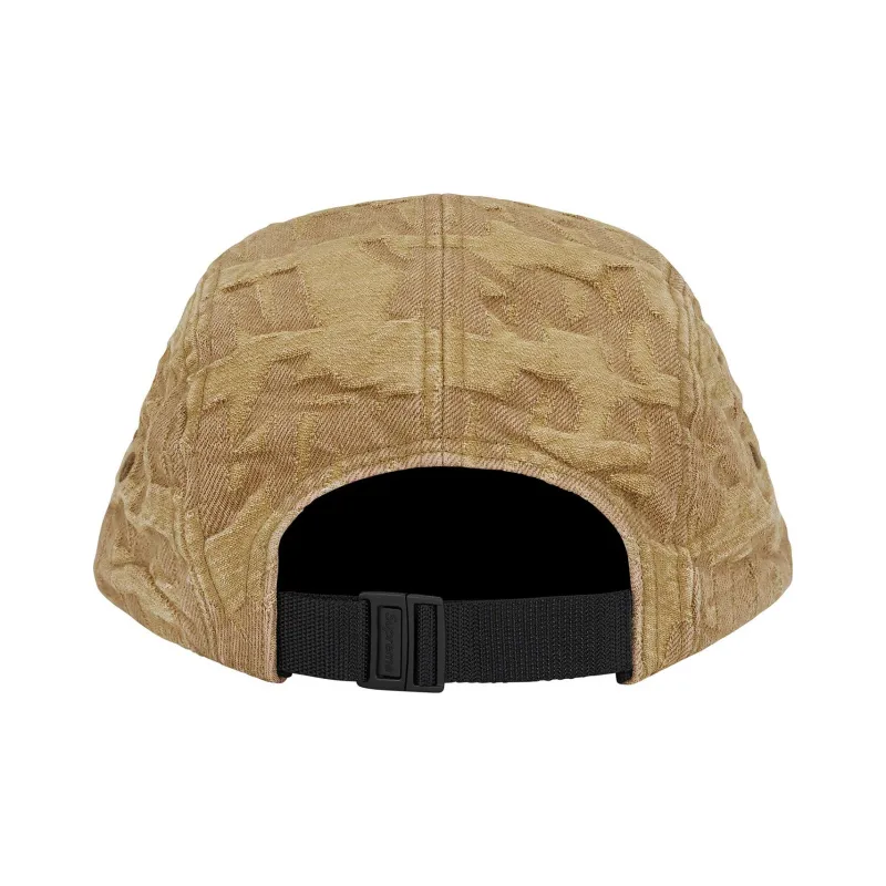 Supreme Fat Tip Jacquard Denim Camp Cap-3