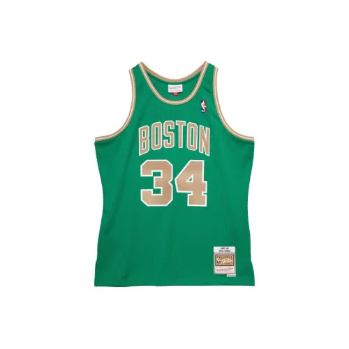 Mitchell Ness Basketball Jerseys Men Green