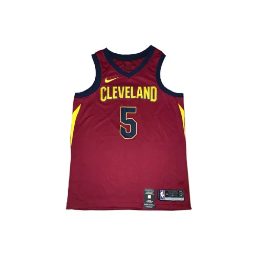 Nike X NBA Basketball Jerseys Men Burgundy