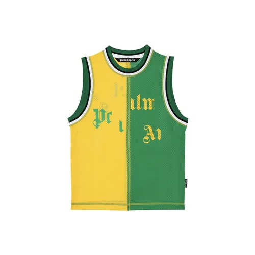 PALM ANGELS Basketball Jerseys Men Green