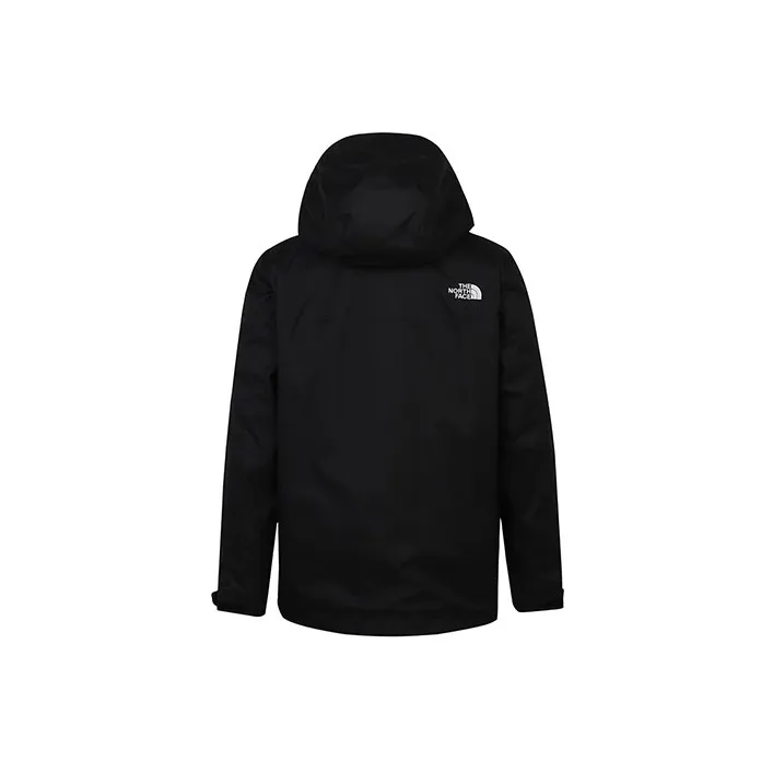 THE NORTH FACE Water Resistant Windproof Wear Resistant Warm Windbreaker Jacket Men's Black-1