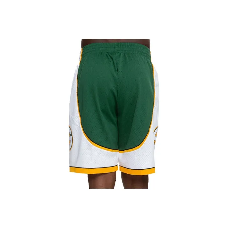 Mitchell Ness Basketball Shorts Men Green-1