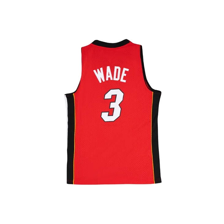 Mitchell Ness 'NBA Miami Heat 2005 Dwyane Wade' Alternate Finals Jersey-1
