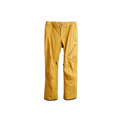 BURTON AK Ski Pants Men Ginger Yellow