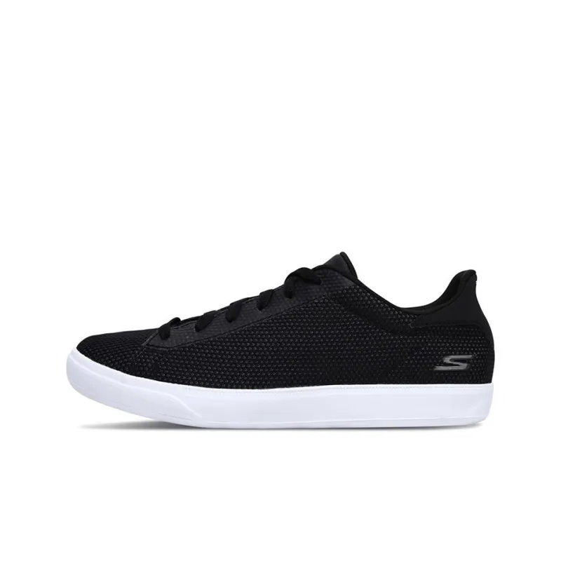 Skechers MARK NASON Anti-Slip Wear-Resistant Low-Top Skateboard Shoes Men's Black Gray-0