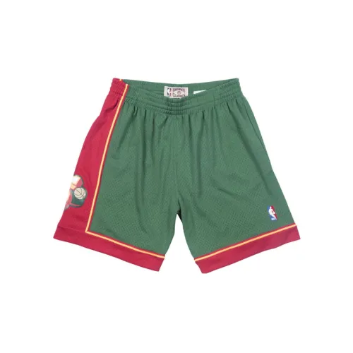 Mitchell Ness Basketball Shorts Men Green