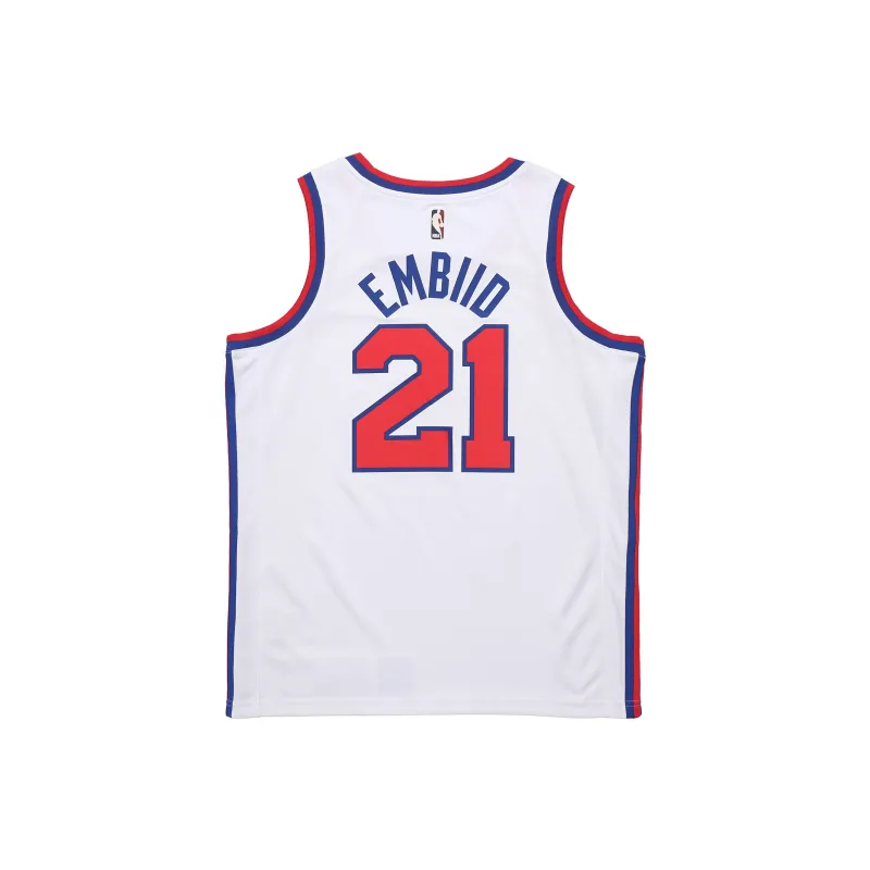Nike x NBA Basketball Jerseys Men's White-1