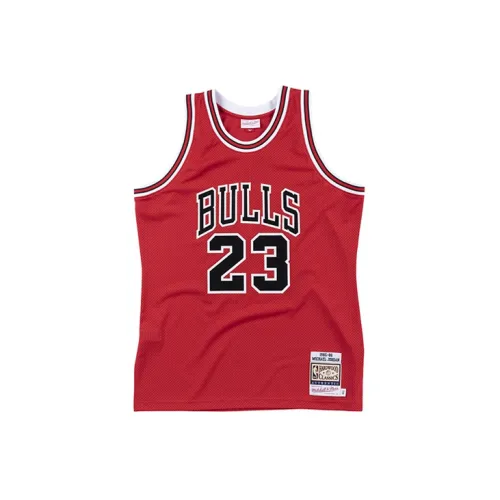 Mitchell & Ness Basketball Jerseys Men's Red