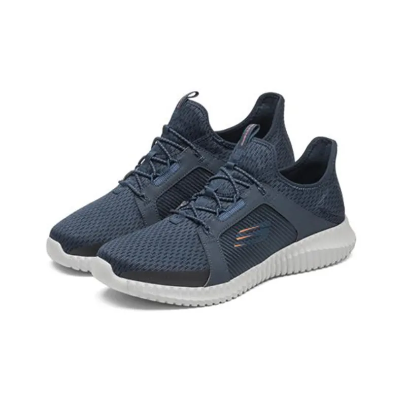 Skechers Elite Flex Casual Shoes Men Low-Top Navy-2