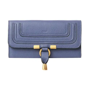 Chloe Chloé Bags Calfskin Wallet Women's Blue