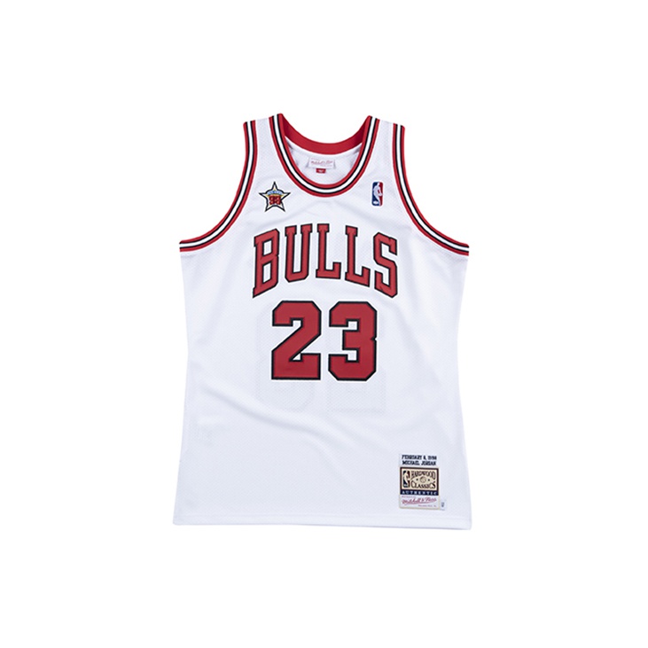 Michael Jordan Chicago Bulls 1997-98 Black & Gold NBA outlets Finals Edition Jersey XL