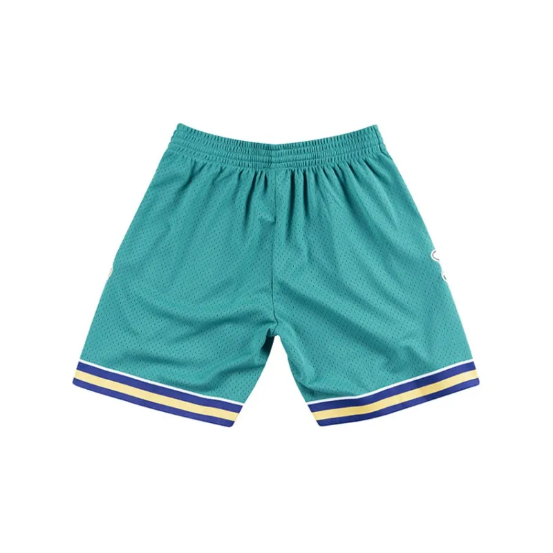 Mitchell & Ness Basketball Shorts Men's Blue Green-1