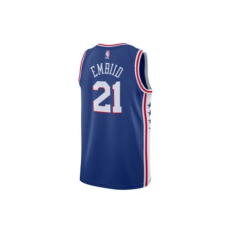 Nike Joel Embiid Philadelphia 76ers 2023/24 Icon Edition Big Kids' Nike Nba Swingman Jersey-1