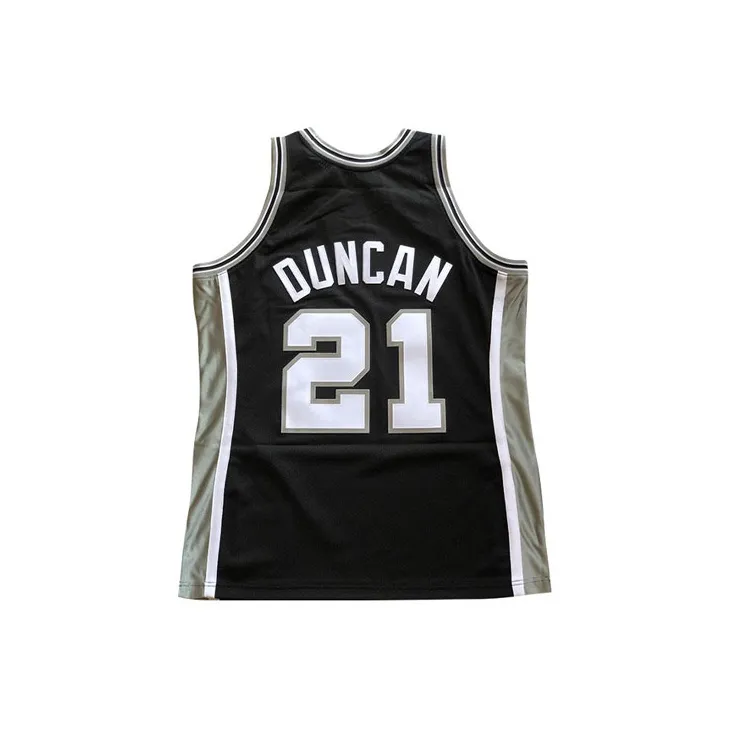 Mitchell & Ness Basketball Jerseys Unisex Black-1