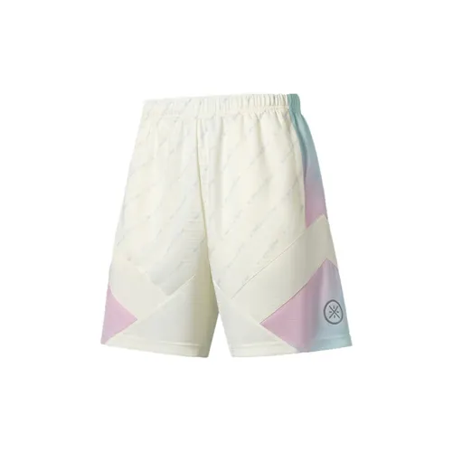 LINING Wade Collection Basketball Shorts Men Off White