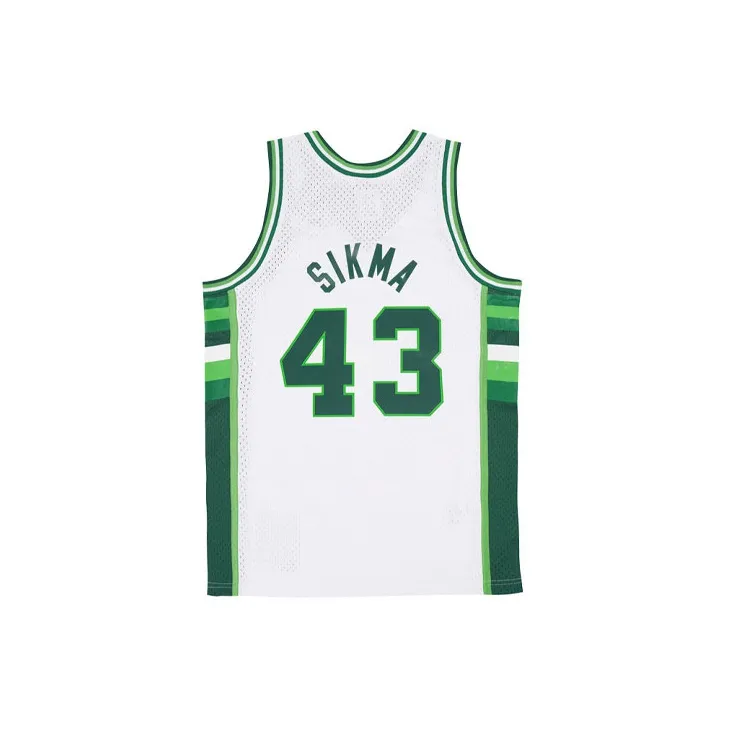 Mitchell Ness Basketball Jerseys Men White-1
