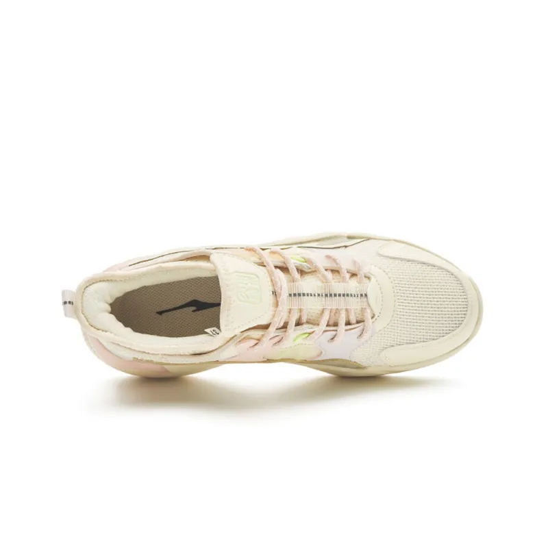 Erke Rain Casual Shoes Women's Low Top Candy Clear-2