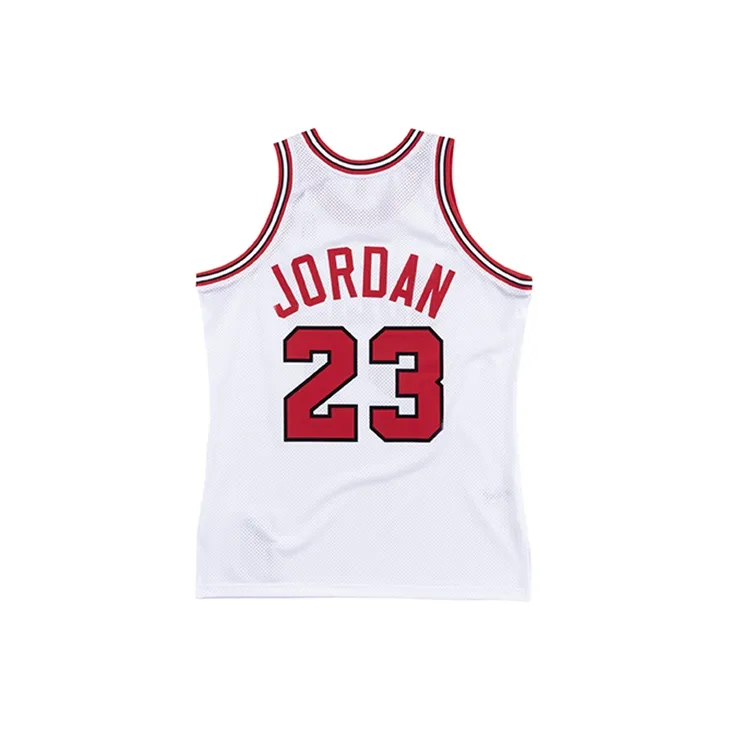Mitchell & Ness Basketball Jersey Men's White-1
