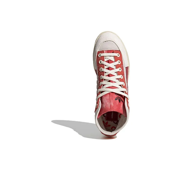 Adidas Nizza Hi Parley Chalk White Red-4