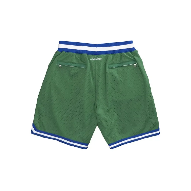 Mitchell & Ness x Just Don Basketball Shorts Men's Green-1