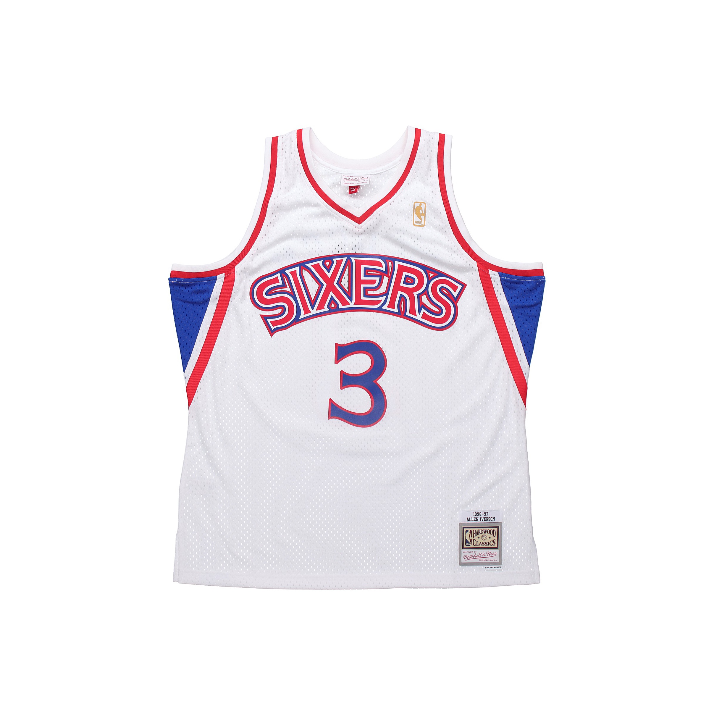 Mitchell Ness Philadelphia 76ers Home 1996 97 Allen Iverson Swingman Jersey POIZON