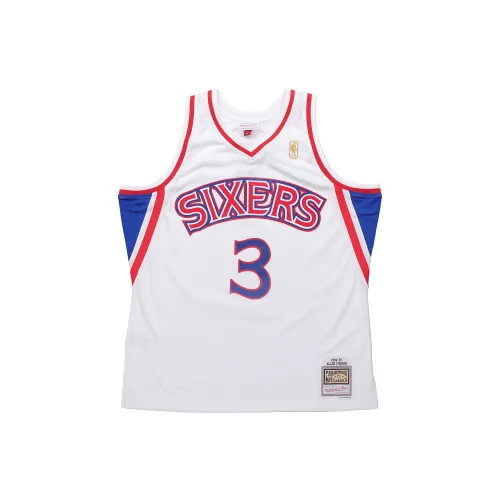 Mitchell & Ness Philadelphia 76ers Home 1996-97 Allen Iverson Swingman Jersey 