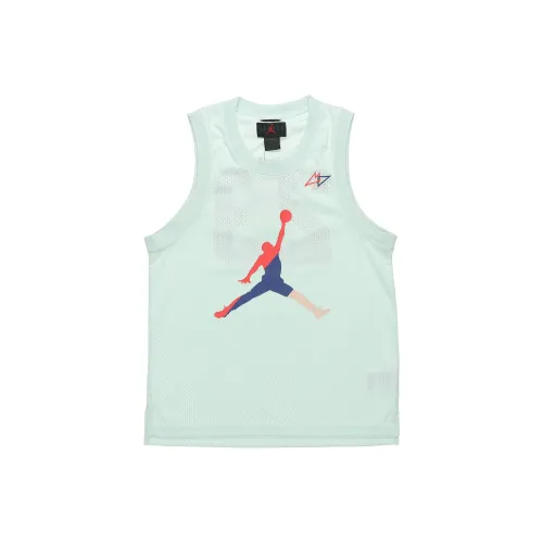 Jordan Sport Basketball Jerseys Men Igloo Blue