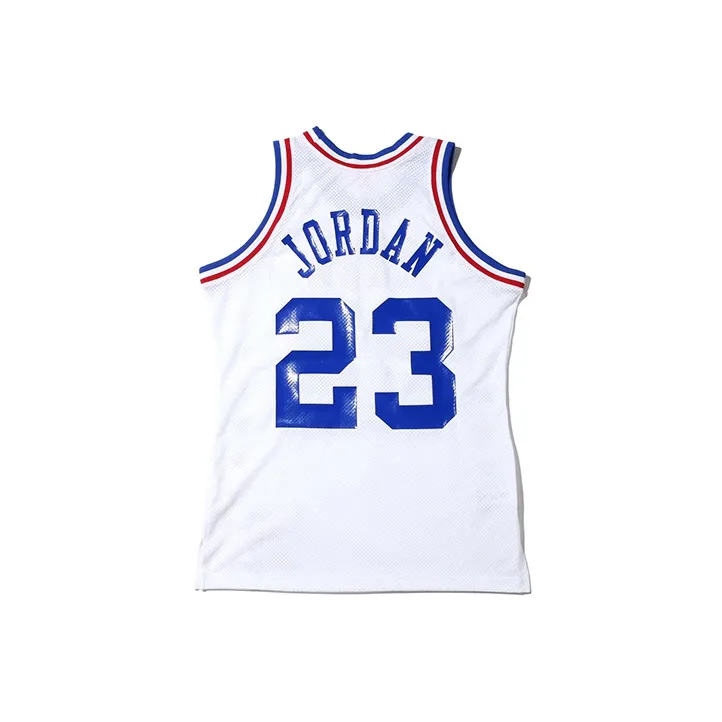 Mitchell & Ness x JORDAN BRAND Basketball Jerseys Unisex White-1