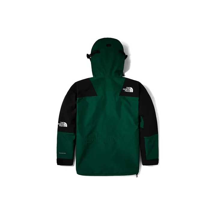 THE NORTH FACE Mountain Waterproof And Breathable Windbreaker Jacket Unisex Green-1