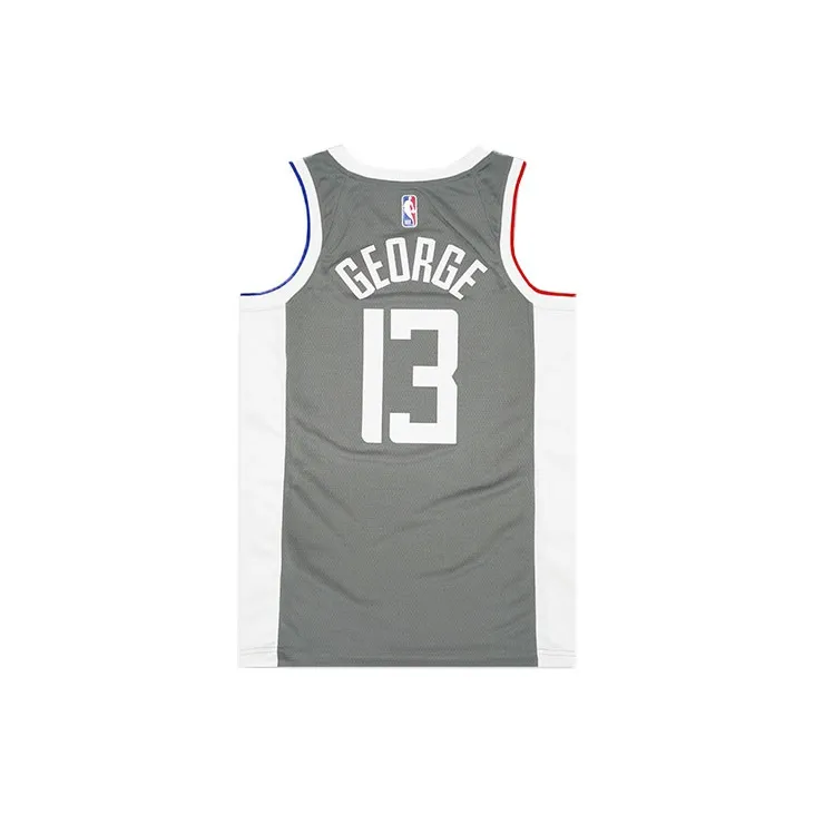 Nike X NBA Basketball Jerseys Men Gray-1