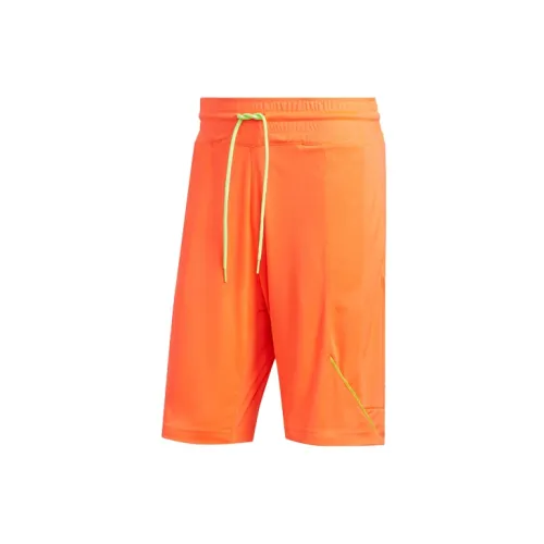 Adidas Basketball Shorts Men Orange