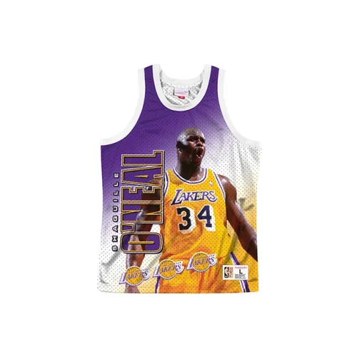 Mitchell Ness Basketball Jerseys Unisex Yellow