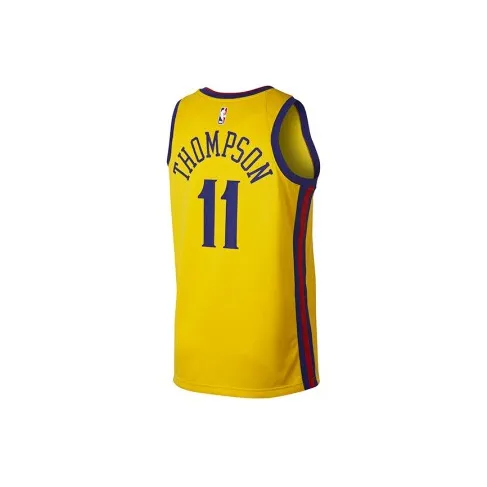 Nike X NBA Basketball Jersey Men's Yellow-1