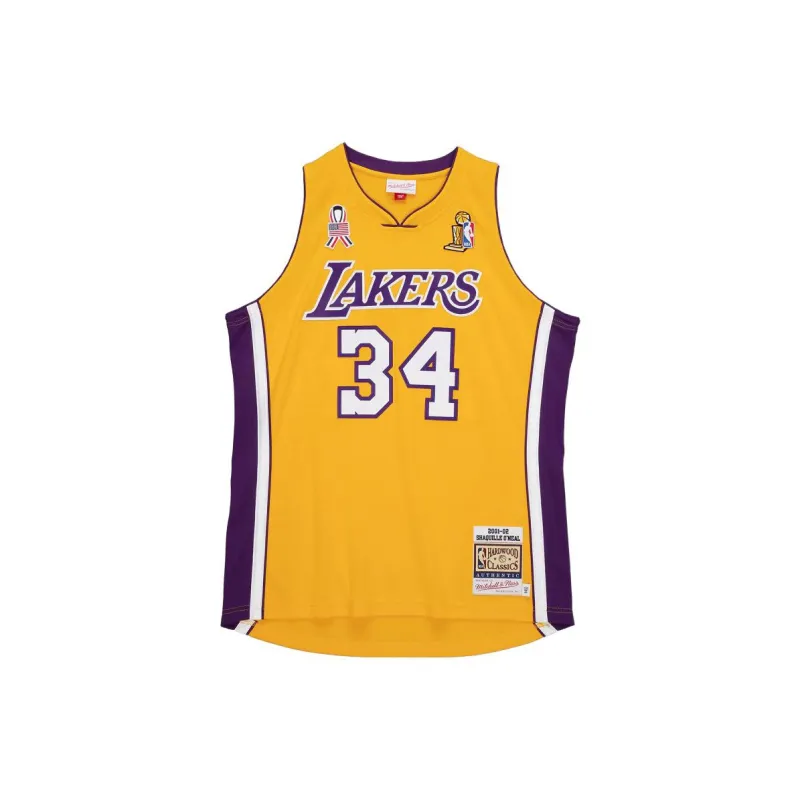 Mitchell Ness Basketball Jerseys Men Yellow-1