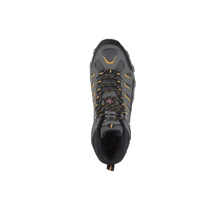 Skechers Work Hiking / Trekking Shoes Men High-Top Dark Gray-3