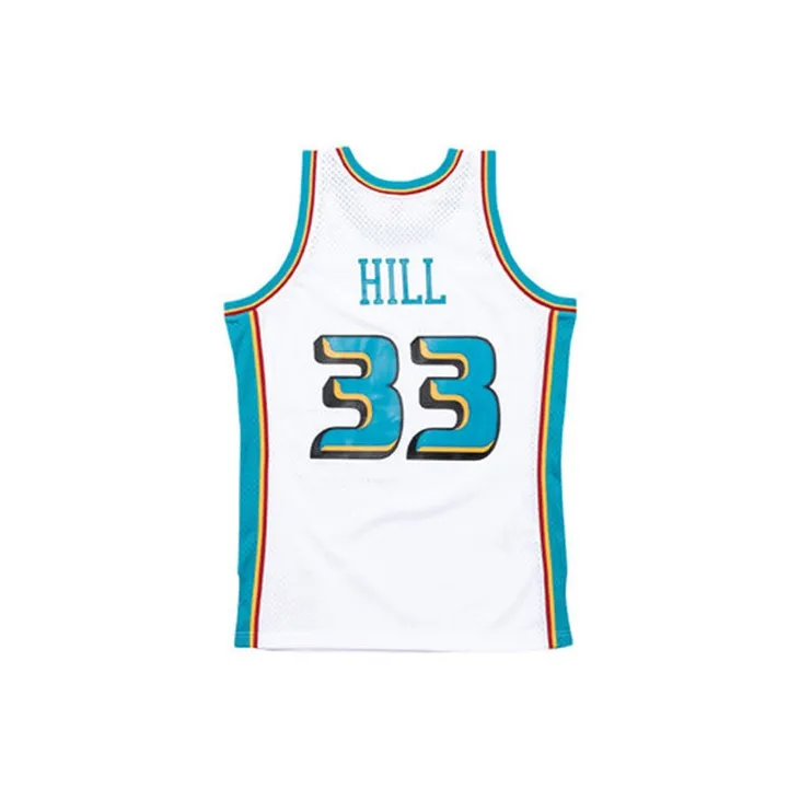 Mitchell Ness Basketball Jerseys Unisex White-1